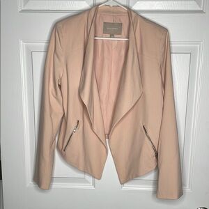 Banana Republic Pinkish/Cream Blazer Elegant Suit Jacket - size 8